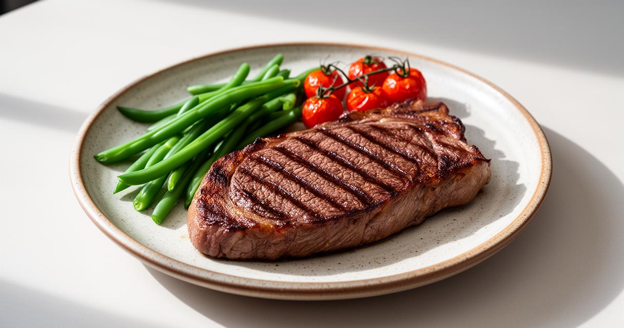 Bifteck de boeuf grillé au barbecue : analyse complète des calories et nutriments